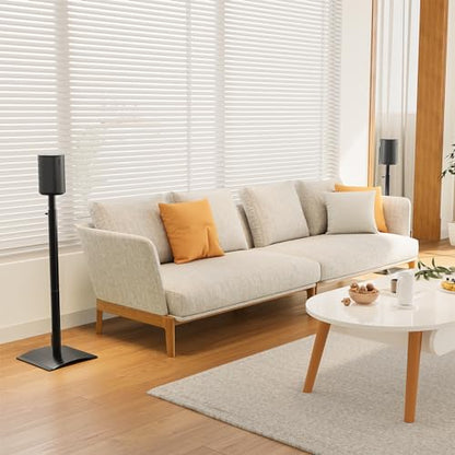 Mounting Dream Speaker Stands for Sonos Era 100, One, One SL, Play:1, Height Adjustable Up to 42", Set of 2 Surround Sound Speaker Stand with Cable Management, 13.2 LBS Loading MD5412 - size: Pair,For Sonos Era 100 Speaker
