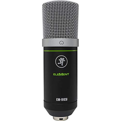 Mackie EM-Series, USB Condenser Microphone (EM-91CU) - size: USB, style: Large Diaphragm Condenser