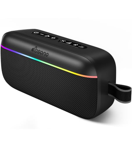 Portable Bluetooth Speaker, 60W Max with BassBoost,Waterproof and Dustproof