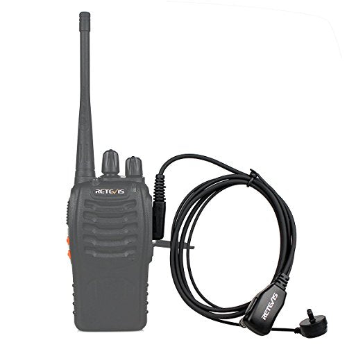 Retevis Walkie Talkie Earpiece with Mic, for RT22/RT21/RT68/H777/RT86