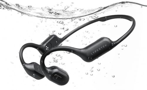 LYPERTEK SoundFree S30 Bone Conduction Swimming Headphones | IP68 waterproof design with 32GB MP3 storage, Bluetooth 6.0 and lightweight fit for phone-free underwater workouts. - color: SOUNDFREE S30-Black