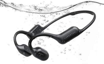 LYPERTEK SoundFree S30 Bone Conduction Swimming Headphones | IP68 waterproof design with 32GB MP3 storage, Bluetooth 6.0 and lightweight fit for phone-free underwater workouts. - color: SOUNDFREE S30-Black