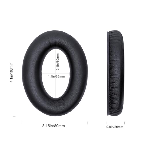 Renew Kit Ear Pads Cushion Mic Muff Windscreen Headband Pad Compatible with Bose A20 X A10 Aviation Headset Headphone