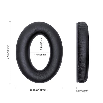 Renew Kit Ear Pads Cushion Mic Muff Windscreen Headband Pad Compatible with Bose A20 X A10 Aviation Headset Headphone