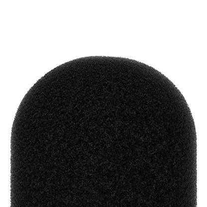 Foam Cover for Lavalier Lapel Microphone, Windscreen for Mini Clip-On Lav MIC, 10-Pack 10mm - color: Foam Cover, 10-Pack