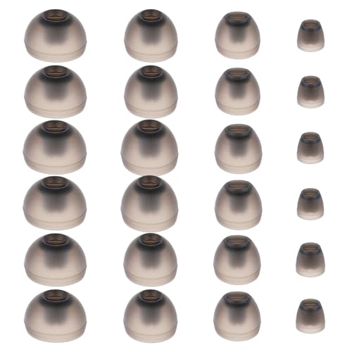 24Pcs Silicone Replacement Earbud Tips Earbud Covers Extra Small Earbuds Tips Replacement Earbud Tips Soft Silicone Earbuds for in-Ear Headphones Extra Small Ear Tips for in Ear Earbuds