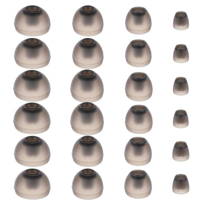24Pcs Silicone Replacement Earbud Tips Earbud Covers Extra Small Earbuds Tips Replacement Earbud Tips Soft Silicone Earbuds for in-Ear Headphones Extra Small Ear Tips for in Ear Earbuds