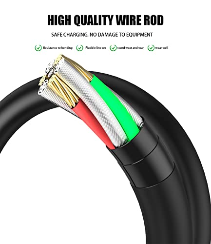 BERLAT USB 2.0 to 3.5mm Audio Cable 2-Pack for MP3 Headphones – Not for TV