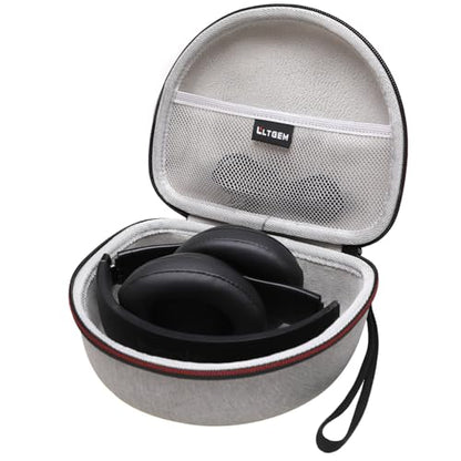 Case for Beats Studio Pro/Solo 4/Studio3/Solo3 Wireless Headphone Gray | Hard Carrying Travel Case for Beats Studio Pro/Solo 4/Studio3/Solo3 Wireless Headphone - color: Gray
