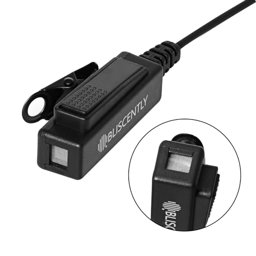 Earpiece for Motorola 2-PIN Walkie Talkie with PTT/Mic