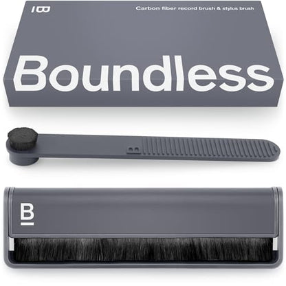 Boundless Audio Vinyl Record Cleaning Kit - 2-in-1 Brush & Stylus Cleaner - size: 2 pc