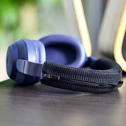 Headband Cover for Bose/Anker/Sony/COWIN/Audio-Technica/JBL/Hyperx Headset | Knitted fabric With lanyard Headband Cover ,Headband Protector with Zipper,DIY Installation No Tool Needed
