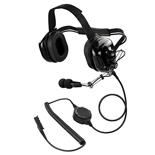BHDH50PTT-BK-AX Noise Cancelling Headset for Motorola MOTOTRBO XPR3000 XPR3300 XPR3500e