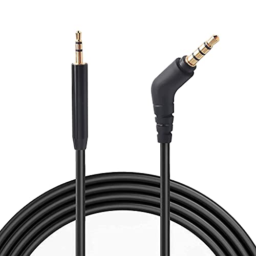 Alitutumao 3.5mm to 2.5mm Aux Cable Cord Compatible with Bose 700 QuietComfort QC35II QC35 QC25 Noise Cancelling Headphones, JBL E45BT E55BT E65BTNC Bluetooth Earphone, Audio Replacement Wire (10)