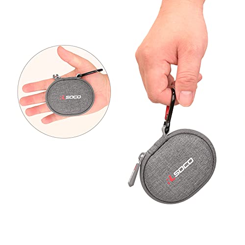 RLSOCO Carrying Case for Beats Studio Buds/Studio Buds+ True Wireless Noise Cancelling Earbuds - Grey (Case Only) - color: Grey