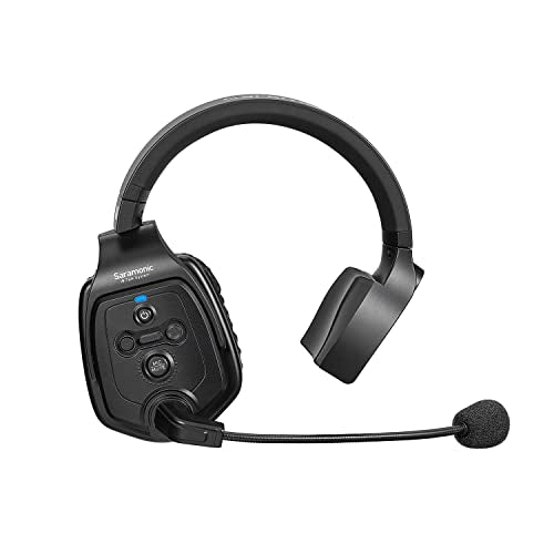 Saramonic WiTalk-SRH | Single-Ear Wireless Intercom Remote Headset for The WiTalk Intercom System & Carry Case - size: Single-Ear Remote Headset