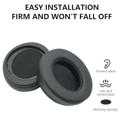 1 Pair Foam Ear Pad Replacement Cushion for SHP9500 SHP9600 Corded Headphones Memory Foam Ear Pad for Headphone