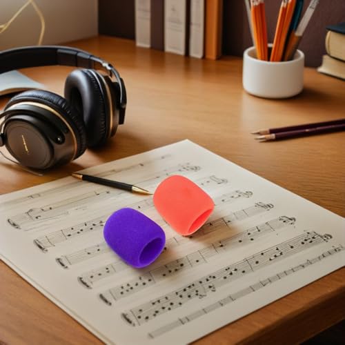 Thick Microphone Sponge Covers 20pcs Xmas for Home Ktv Singing