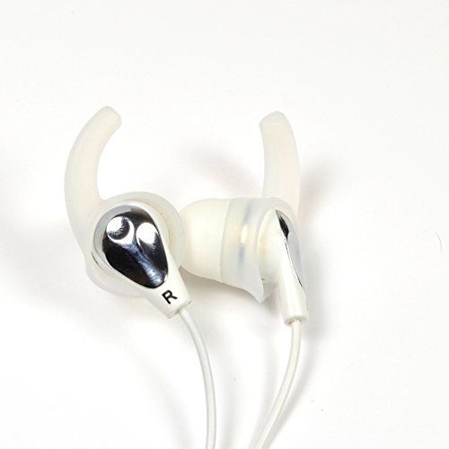 ITIS 3 Pairs Replacement S/M/L Left and Right Side Secure Fit Wingtips for Beats Tour in-Ear Earphones and Other Similar in-Ear Earphones with ITIS Headphone Cable Cord Clip
