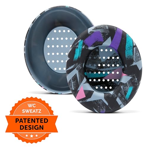 WC SweatZ Studio - Patented Covers for Beats Studio 3 (A1914) & 2 (B0500) | Made by Wicked Cushions | Made with Premium Silicone | Also fits B0501 | 90's Black - color: 90's Black
