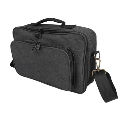 Effects Pedal Carrying Bag, 10mm Padding Multi Pockets Guitar Effects Pedal Case with Adjustable Strap and Water Proof Fabric, for Line 6 (S) - size: S