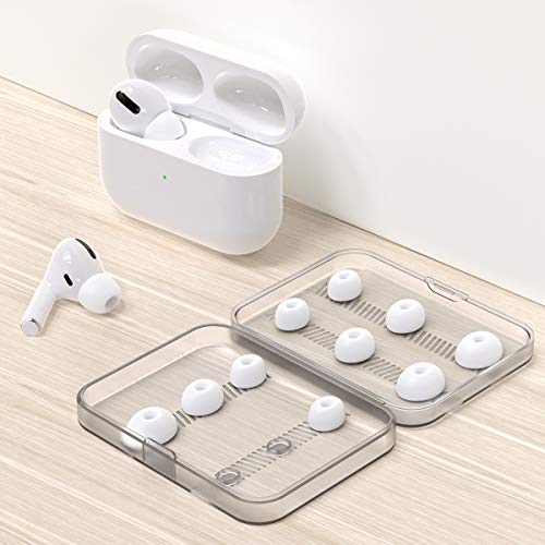 6 Pairs Replacement Ear Tips for AirPods Pro/AirPods Pro 2 Silicone