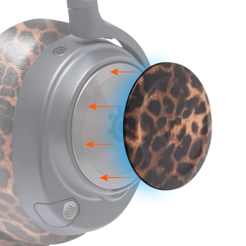 WC Side Plates for Arctis Nova Pro Wireless, Pro Wired & Nova Elite | Made by Wicked Cushions | Also fits Nova Pro Omni, 7, 7X & 7P | Leopard - color: Leopard
