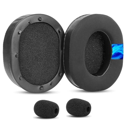 Cooling Gel Replacement Earpads Cushions Compatible with Razer BlackShark V2/BlackShark V2 Pro/BlackShark V2 X Gaming Headset Ear Pads with Cooling Gel Layer