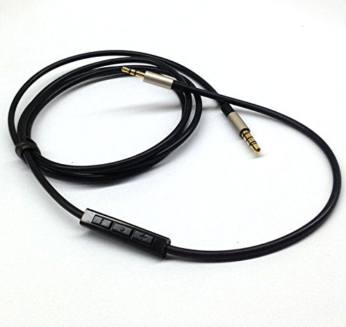Replacement Cable Compatible with JBL Synchros S300 S300I S700 S500 S400BT J56BT E40BT E30 E40 S400BT E50BT Headphone, Remote Volume Mic Compatible with iPhone only