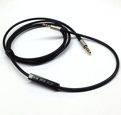 Replacement Cable Compatible with JBL Synchros S300 S300I S700 S500 S400BT J56BT E40BT E30 E40 S400BT E50BT Headphone, Remote Volume Mic Compatible with iPhone only