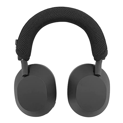 Headband Cover Pad for Sony WH-1000XM5 Headphone, Headset Headband Protector Cushion Replacement with Zipper (Grey)