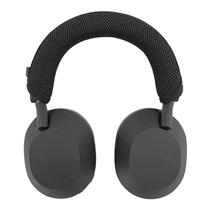 Headband Cover Pad for Sony WH-1000XM5 Headphone, Headset Headband Protector Cushion Replacement with Zipper (Grey)
