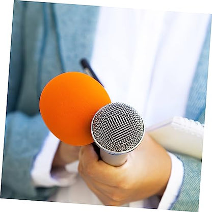 Microphone Storage Bag with Zipper Closure and Double-sided Pockets