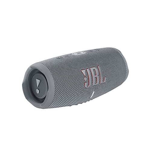 JBL CHARGE 5 - Portable Bluetooth Speaker - Gray (Renewed) - color: Gray
