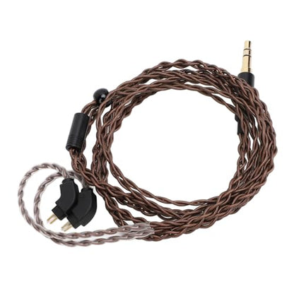 Replacement Earphone Cable 3.5mm OFC Detachable Cable for ZSN ZSX ZS10 AS12 AS16 Stylish -Free 1.2M