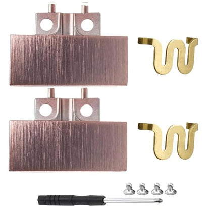 Solo4 Hinge Replacement Headband Connector Metal Folding Repair Parts Clip Cover Pin Kit Accessories Compatible with Beats Solo 4 Headphone. (Cloud Pink) - color: Cloud Pink