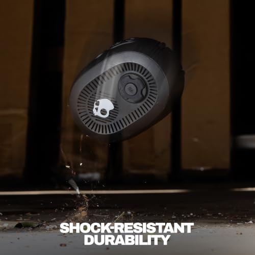 Skullcandy Session 540 Portable Lightweight Bluetooth Speaker - True Black | Waterproof, Dustproof, 17 Hours of Playtime, Built for Home, Outdoors, Party, Travel, Big Sound, iPhone Android Compatible - color: True Black