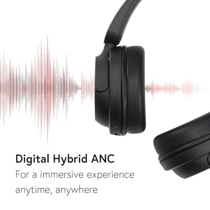 Phiaton BonoBeats Lite Digital Hybrid Active Noise Cancelling Wireless Headphones - color: Beige