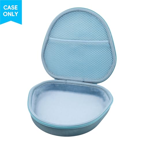 khanka Hard Carrying Case for Apple AirPods Max 2/Apple AirPods Max Wireless Over-Ear Headphones,Light Blue Case - color: Light Blue