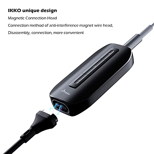 IKKO Zerda ITM01 External Sound Card, 3.5mm Portable Audio Detachable Magnetic Cable Headphone Adapter, Plug and Play,USB Gaming Dac Amp for iPhone iOS Headset PS4 Xbox Switch PC Laptop