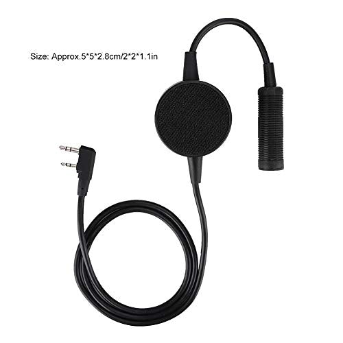 TCI PTT for Radio Walkie Talkie Headset,K Head Headset Push to Talk PTT,TCI Round PTT for Two Way Radio Walkie Talkie Fit for,for