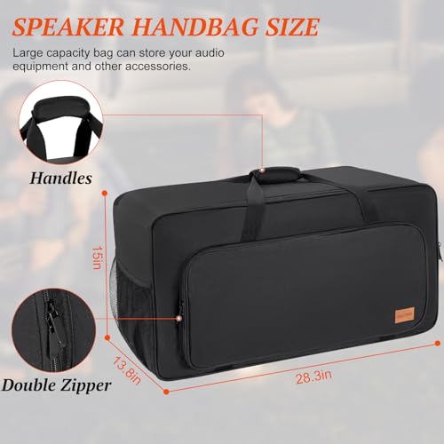 Speaker Carrying Case Compatible with JBL Party Box 310/320/330 | Portable Speaker Travel Tote Bag Fits for JBL PartyBox 310/320/330 for Outdoor - size: For JBL 200/310/320/330
