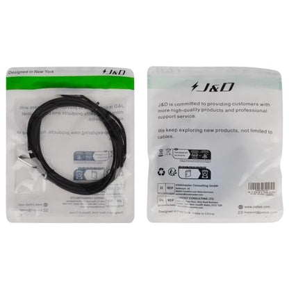 J&D 6.35mm (1/4 inch) to 3.5mm (1/8 inch) Headphone Jack Adapter 9 Feet, Gold Plated 3.5mm Female TRS to 6.35mm Male TRS Stereo Audio Cable for Guitar Amp, Amplifiers, Headphones Extension Cable - size: 9 Feet