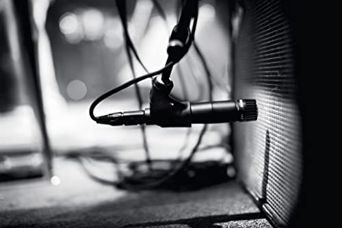 Shure SM57 Pro XLR Dynamic Instrument Microphone | Cardioid dynamic mic for studio and live instruments, drums, percussion and amp miking; recording-ready