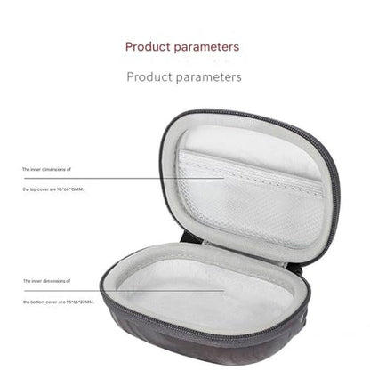 EVA Hard Shell Headphone Storage Case Bag for Dedicated Model Over Ear Headphone Travel Essential - color: White