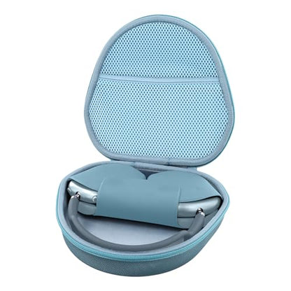 khanka Hard Carrying Case for Apple AirPods Max 2/Apple AirPods Max Wireless Over-Ear Headphones,Light Blue Case - color: Light Blue