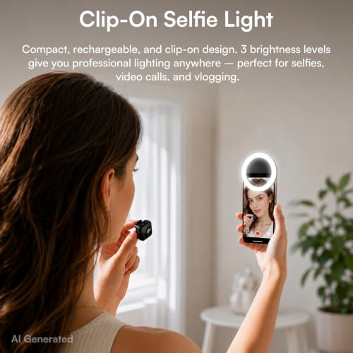 DJI Mic Mini Combo + Silicone Case + Colorful Wind Muff + Selfie Light | Wireless Microphone for iPhone/Camera/Android, Ultralight, Detail-Rich Audio, 48h Use, Noise Cancelling, Streaming, Vlog