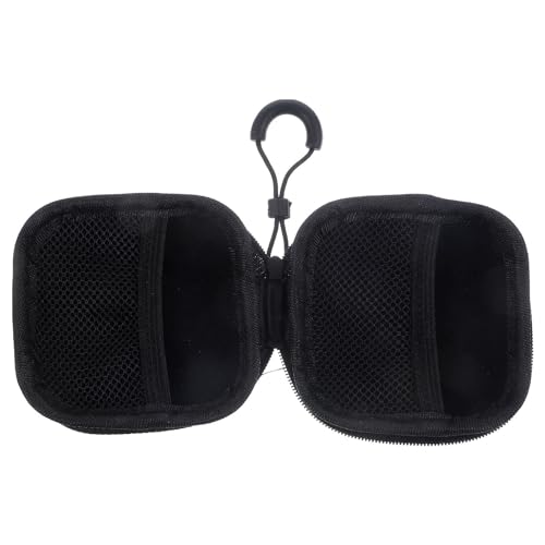 Portable Headphone Storage Case with Zipper Design for Earphones and Data Cables, Small Travel Pouch Made of Sturdy Oxford Cloth and Eva, Electronic Organizer for Travel