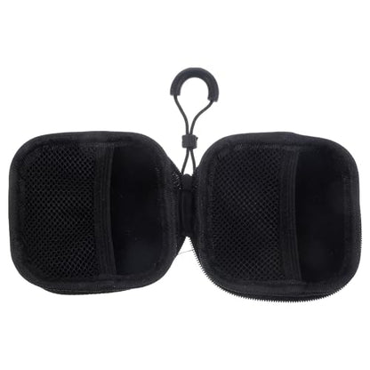 Portable Headphone Storage Case with Zipper Design for Earphones and Data Cables, Small Travel Pouch Made of Sturdy Oxford Cloth and Eva, Electronic Organizer for Travel