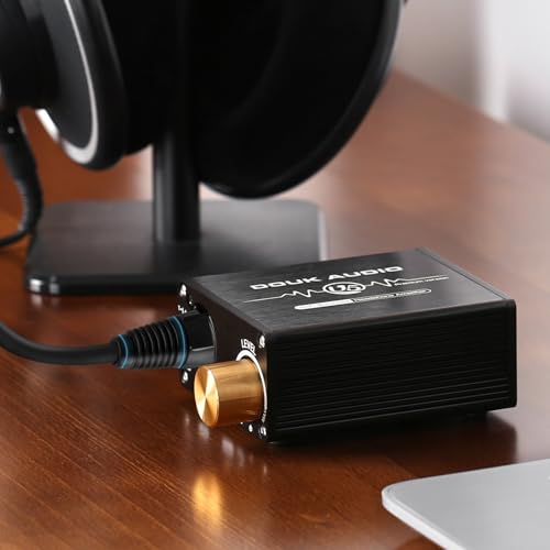 Douk Audio U5PRO HiFi Fully Balanced Headphone Amplifier, Mini Stereo Amp for XLR and 4.4mm Headsets, Replaceable Op-Amps, 18-600Ω Compatibility, 1500mW Output Power